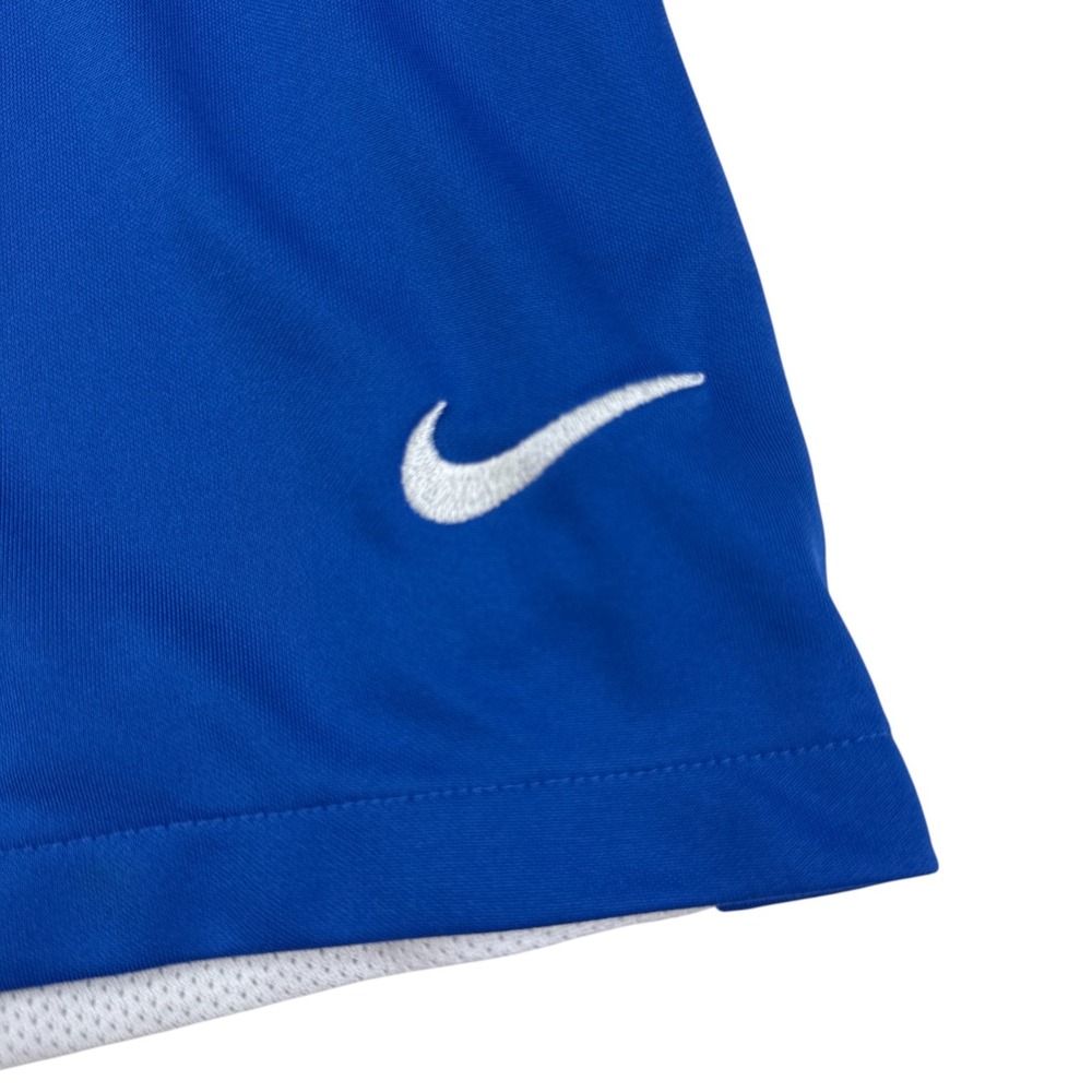 Nike Dri Fit Shorts Sportswear Embroidered Swoosh Blue White Men's XXL - Picture 6 of 6